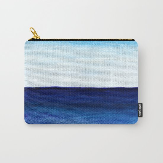 Blue & blue Carry-All Pouch