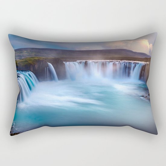 Chasing Waterfalls Rectangular Pillow