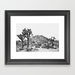 JOSHUA TREE VI / California Desert Framed Art Print