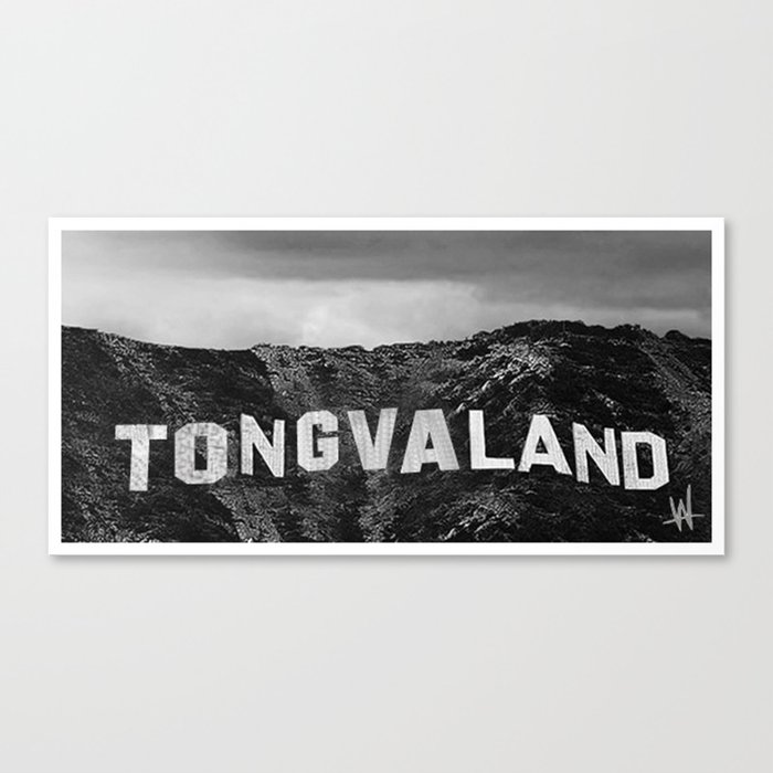 TONGVALAND Canvas Print