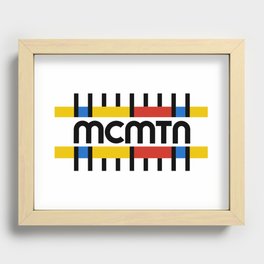 MCMTN Logo Recessed Framed Print