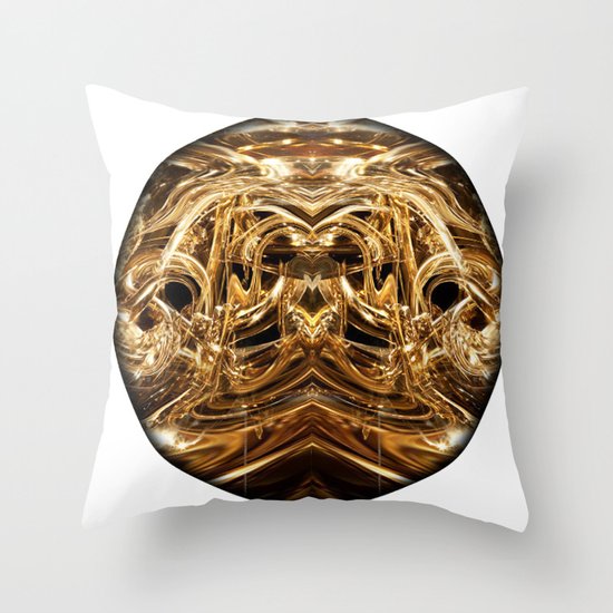 oro tre Throw Pillow