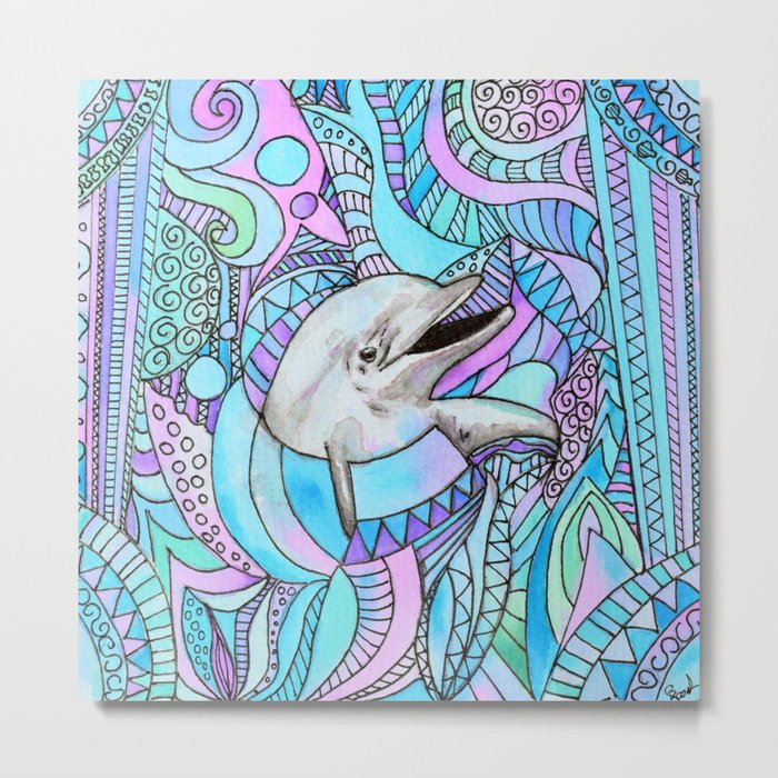 Dolphin Metal Print