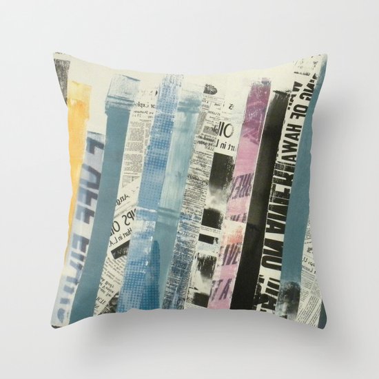 STRIPES 3 Throw Pillow