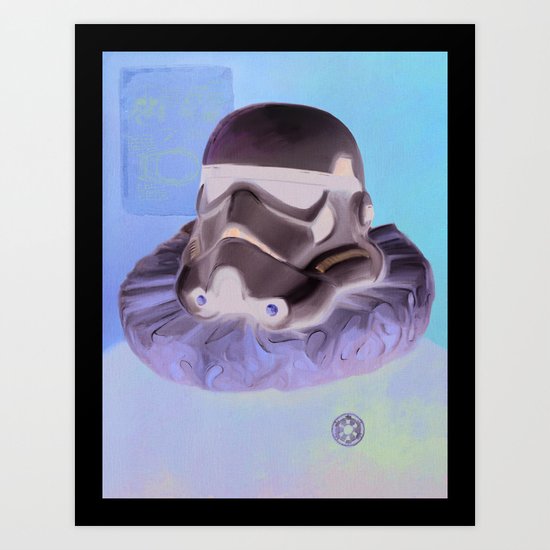 The planner Art Print