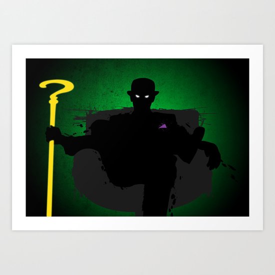 The Riddler Art Print