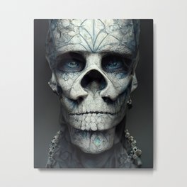 Alien Skull - Extraterrestrial Death Metal Print