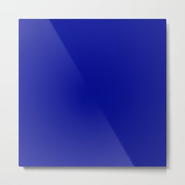 Simply Solid - Admiral Blue Metal Print | Simple, Admiral, Simplistic, Plain, Graphicdesign, Minimalistic, Color, Simply, Solid, Blue 