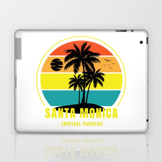 Santa Monica Tropical Paradise Laptop & iPad Skin