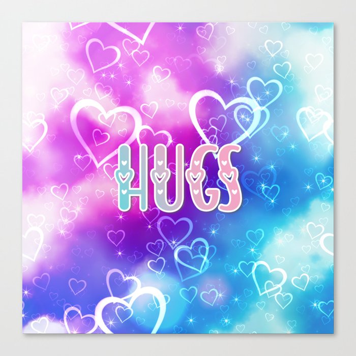 Dreamy Hugs Canvas Print