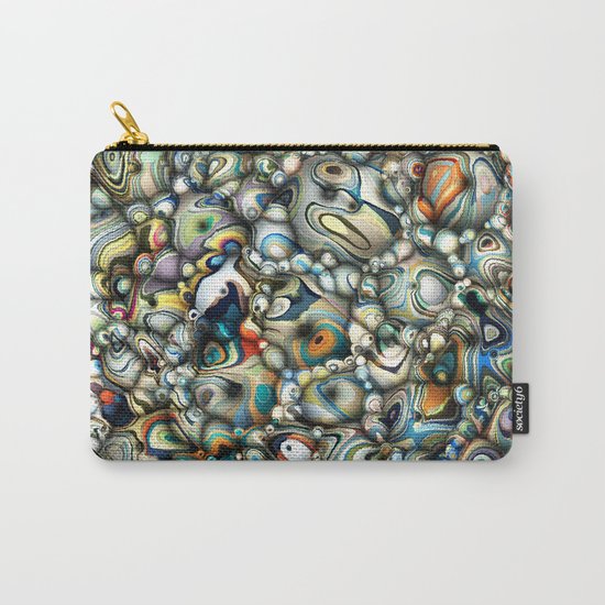 Colorful 3D Abstract Carry-All Pouch