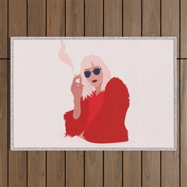 smoking with style Outdoor Rug