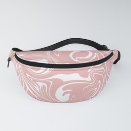 Spill - Pink and White Fanny Pack