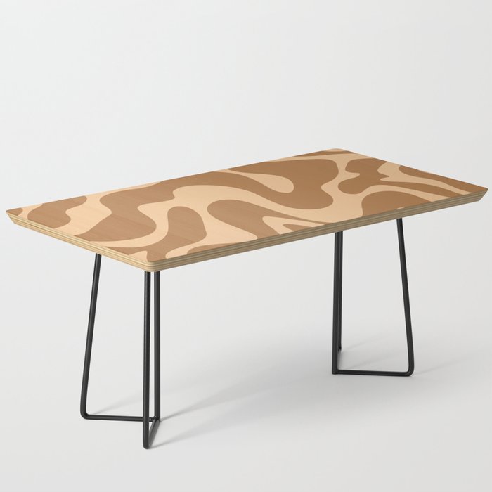 15 Abstract Swirl Shapes 220711 Valourine Digital Design Coffee Table