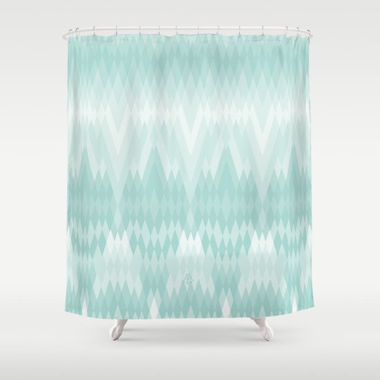 Pattern pending Shower Curtain