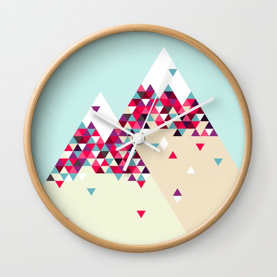 Twin Peaks Wall Clock