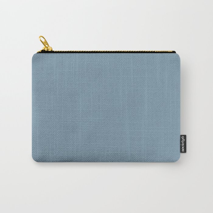 Weldon Blue  solid color Carry-All Pouch