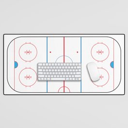 Hockey Rink Desk Mat