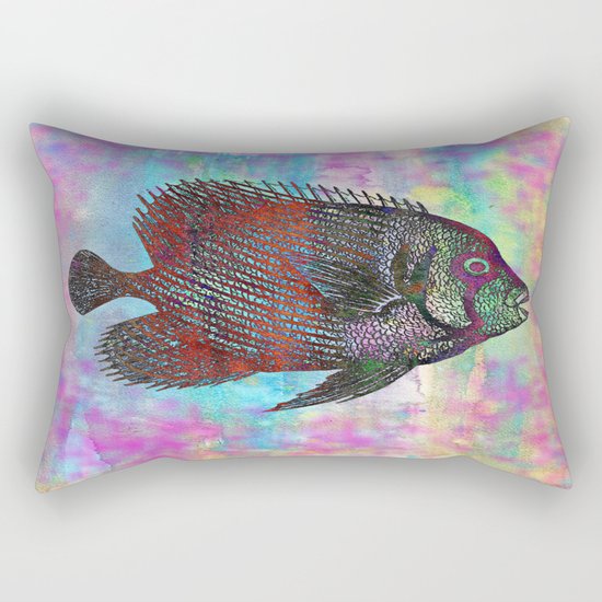 Fish Q Rectangular Pillow