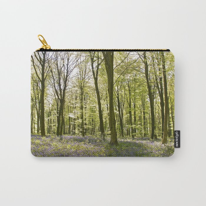 Bluebells of Micheldever Wood Carry-All Pouch
