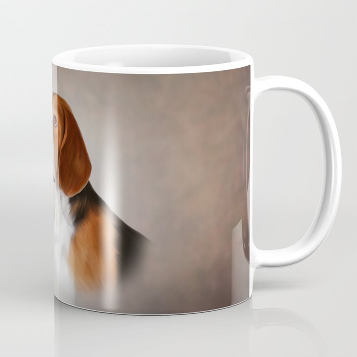 Drawing Dog Beagle 12 Coffee Mug