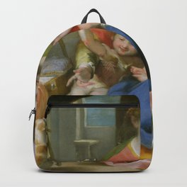 La Madonna del Gatto - Federico Barocci  Backpack