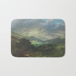 The Scottish Highlands Gustave Dore Bath Mat | Painting, Frenchart, Landscape, Gothic, Classicart, Kittelsen, Religious, Romanticism, Turner, French 