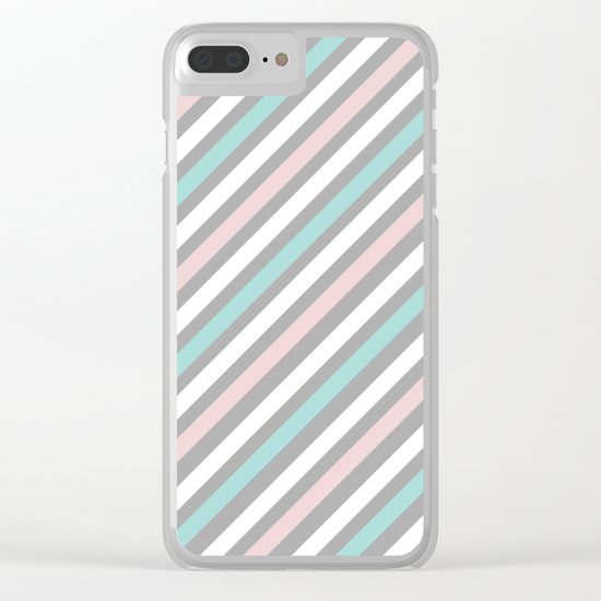 INFINITE LINES (abstract pattern) Clear iPhone Case