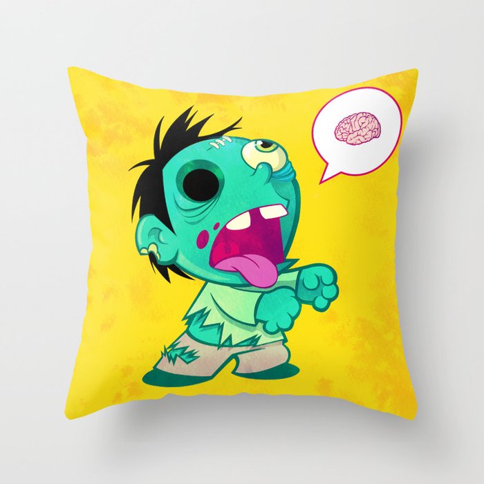 zombie Throw Pillow
