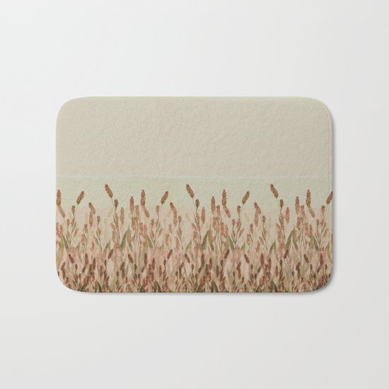 vegetal motif Bath Mat