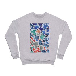 15    | 200328 | Organic Shapes | Abstract Minimal Shapes | Watercolor Abstract | Abstract Shapes Crewneck Sweatshirt