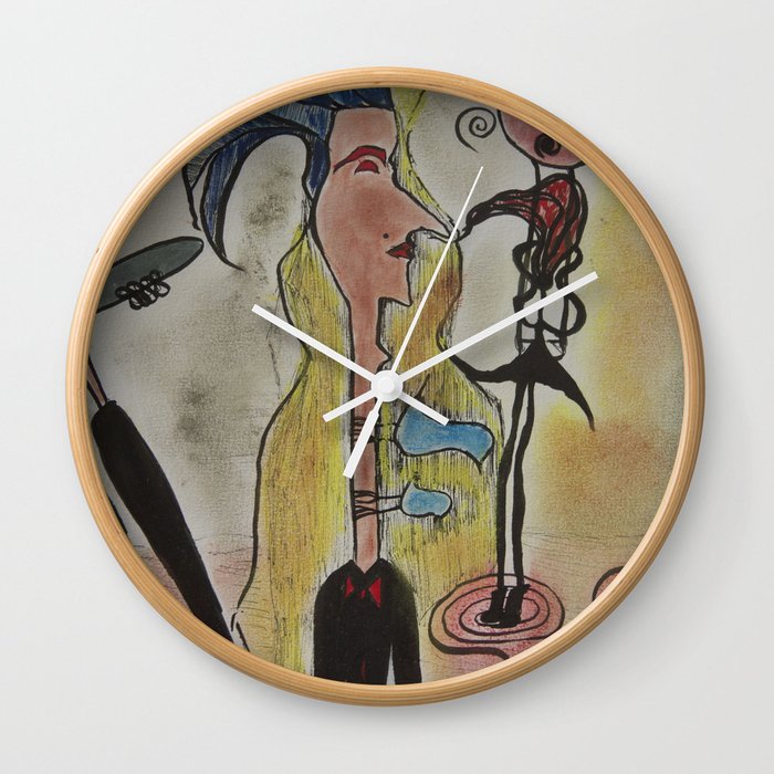 scent of the dream Wall Clock