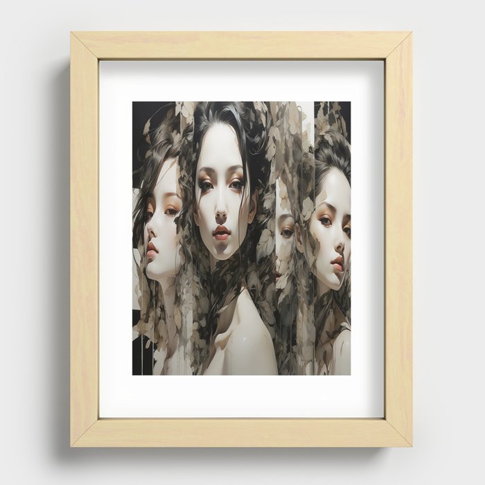 Collage Recessed Framed Print