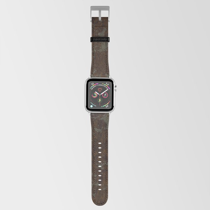 Dark brown rusted Apple Watch Band