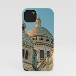 The Basilica of the Sacred Heart in Montmartre, Paris, France. iPhone Case