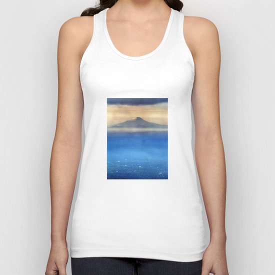Fuji-san (富士山) original version Unisex Tank Top