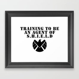 S.H.I.E.L.D Training Framed Art Print