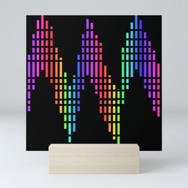 Spectral Skyline Mini Art Print