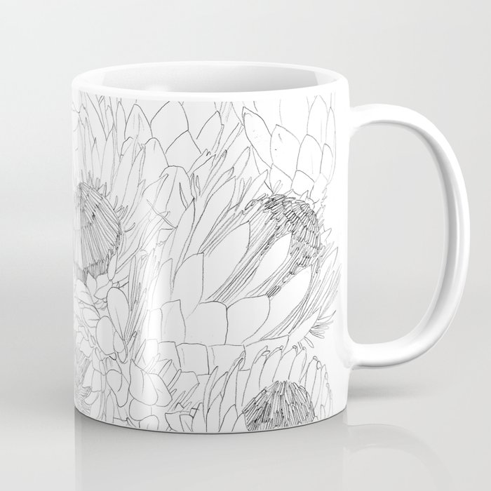 King And Queen Proteas Coffee Mug By Jocelynnmehli Society6 King And Queen Proteas Coffee Mug
