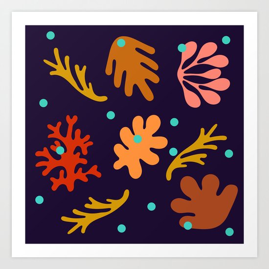 Seaweed and Salt Spray Art Print