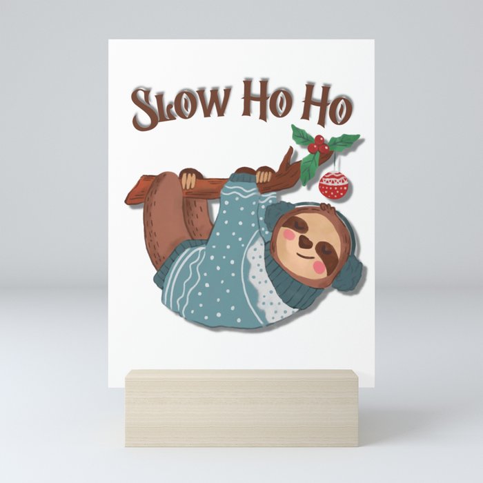 Slow Ho Ho Mini Art Print