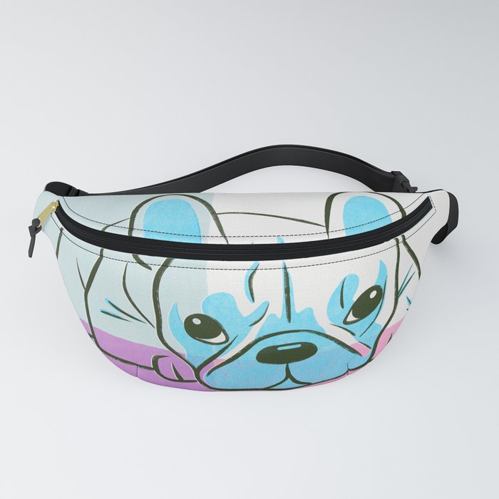 Adorable French Bulldog Puppy Artwork Fanny Pack