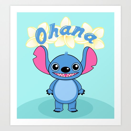 Cute Alien Art Print By Pendientera Society6