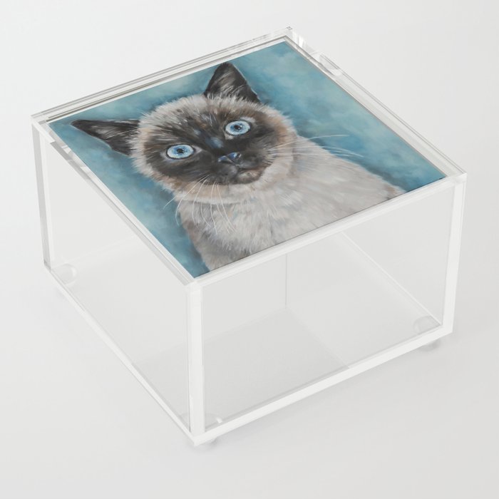 Baby Blu Acrylic Box