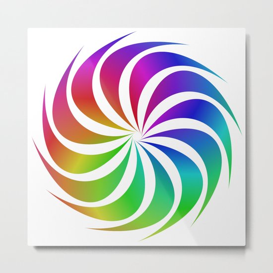 Rainbow Metal Print