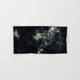 Infinity Particles Abstract Hand & Bath Towel