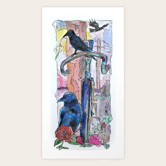 The Roost Art Print