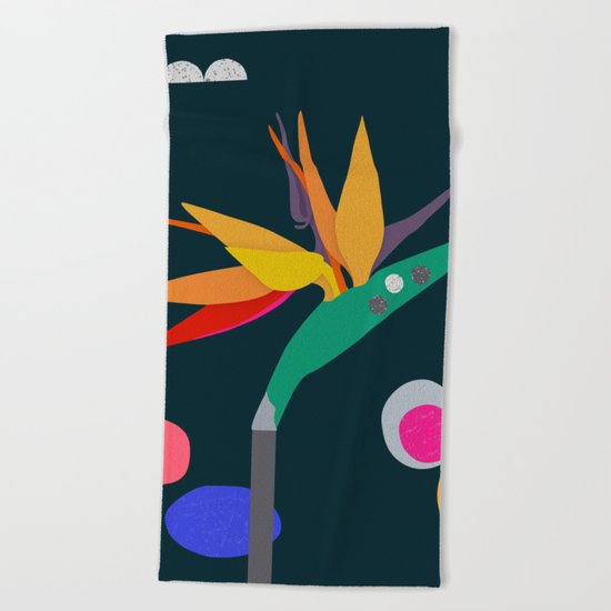 Take me to paradise. Please. Beach Towel