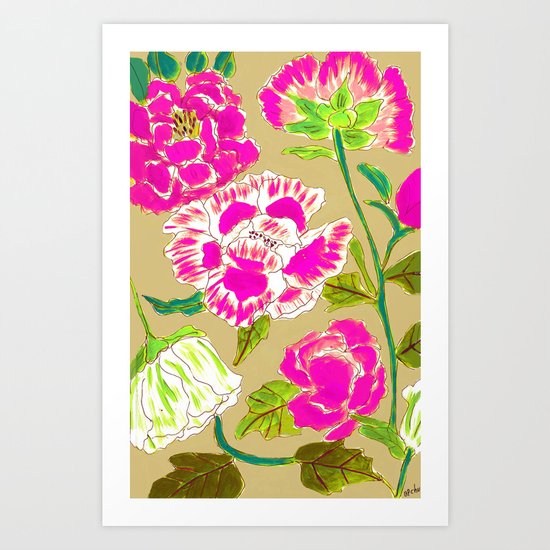 Roses Art Print