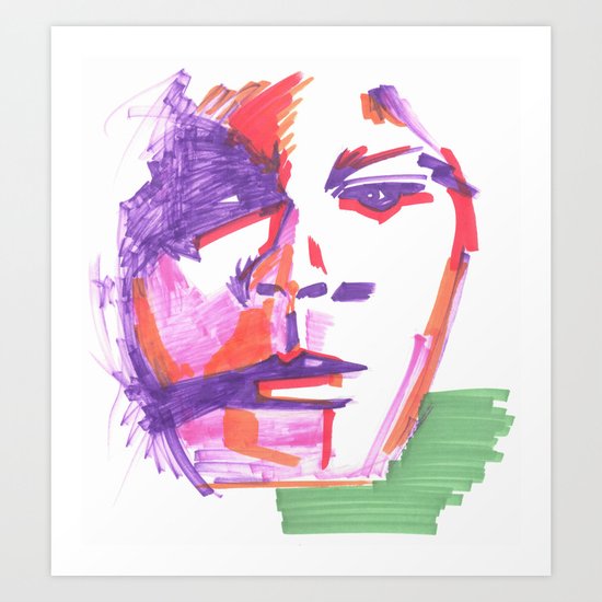 Aufgewühlt Art Print